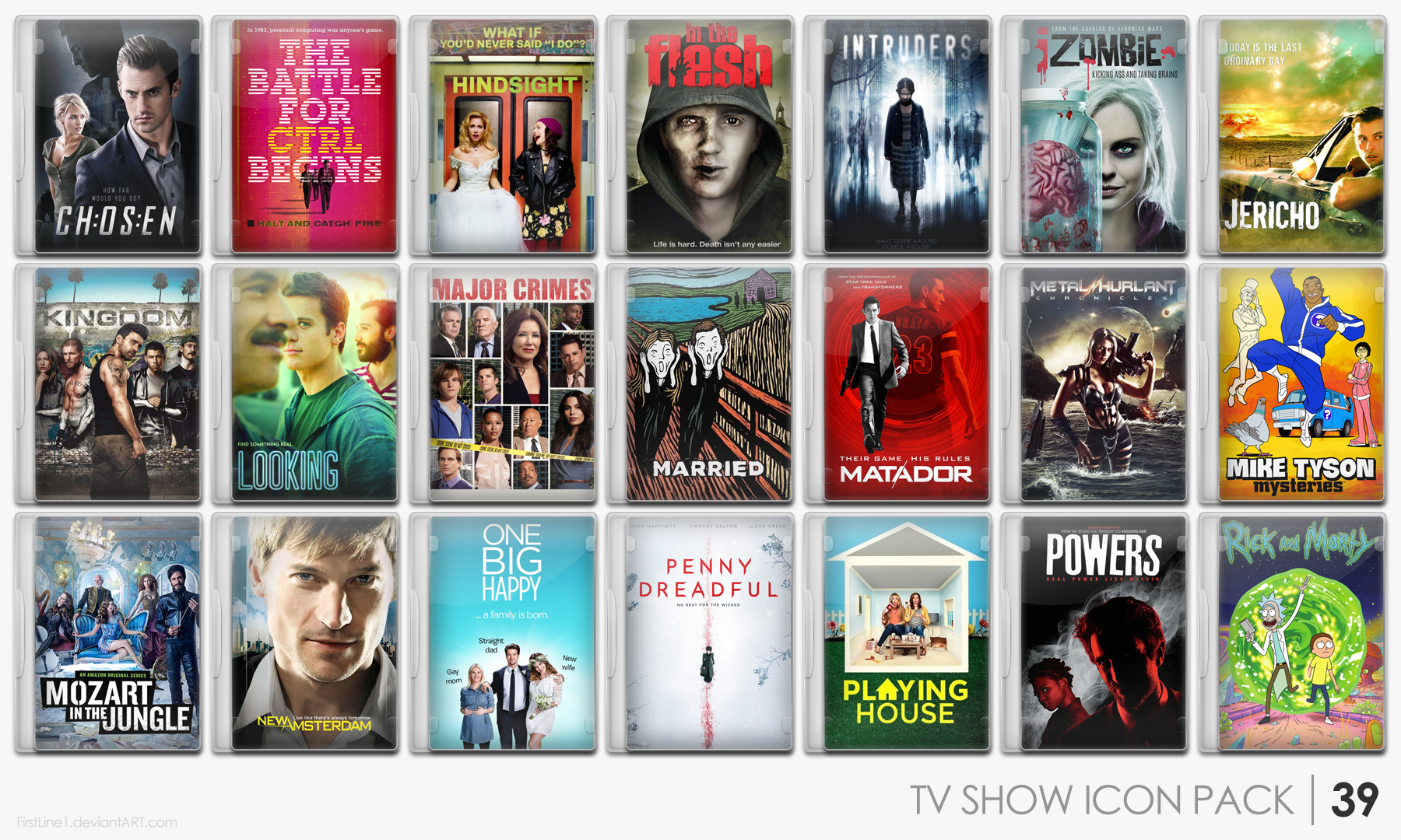 TV Show Icon Pack 39