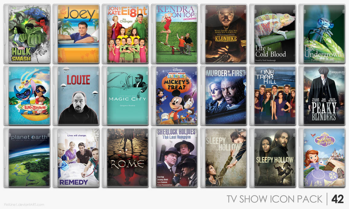 TV Show Icon Pack 42 by FirstLine1 on DeviantArt