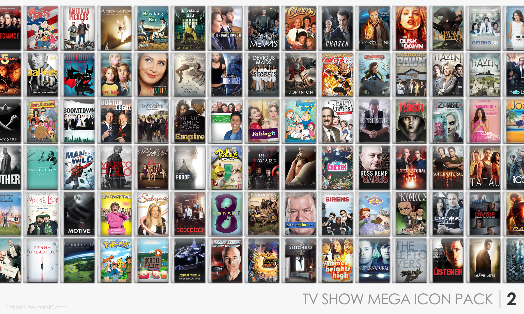 TV Show Mega Icon Pack 2