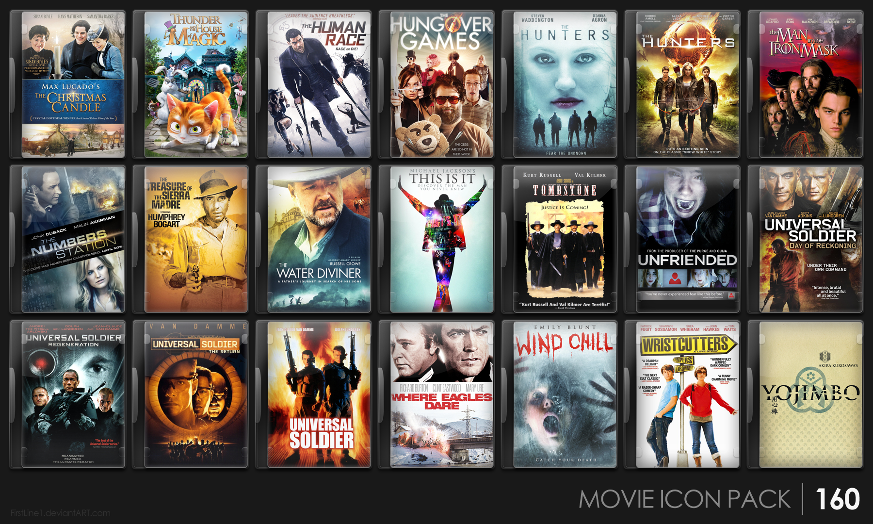 Movie Icon Pack 160