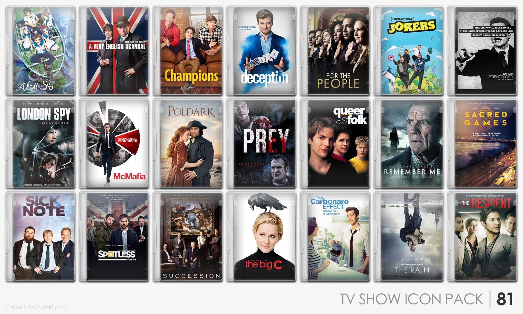 TV Show Icon Pack 81