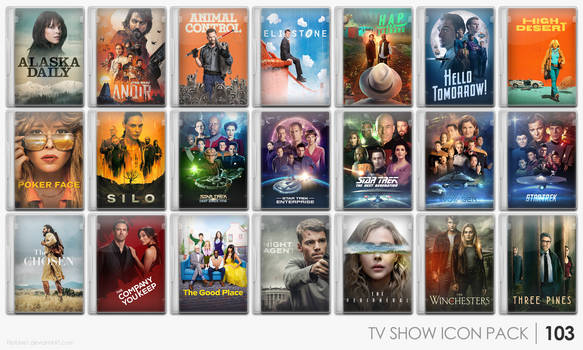 TV Show Icon Pack 103