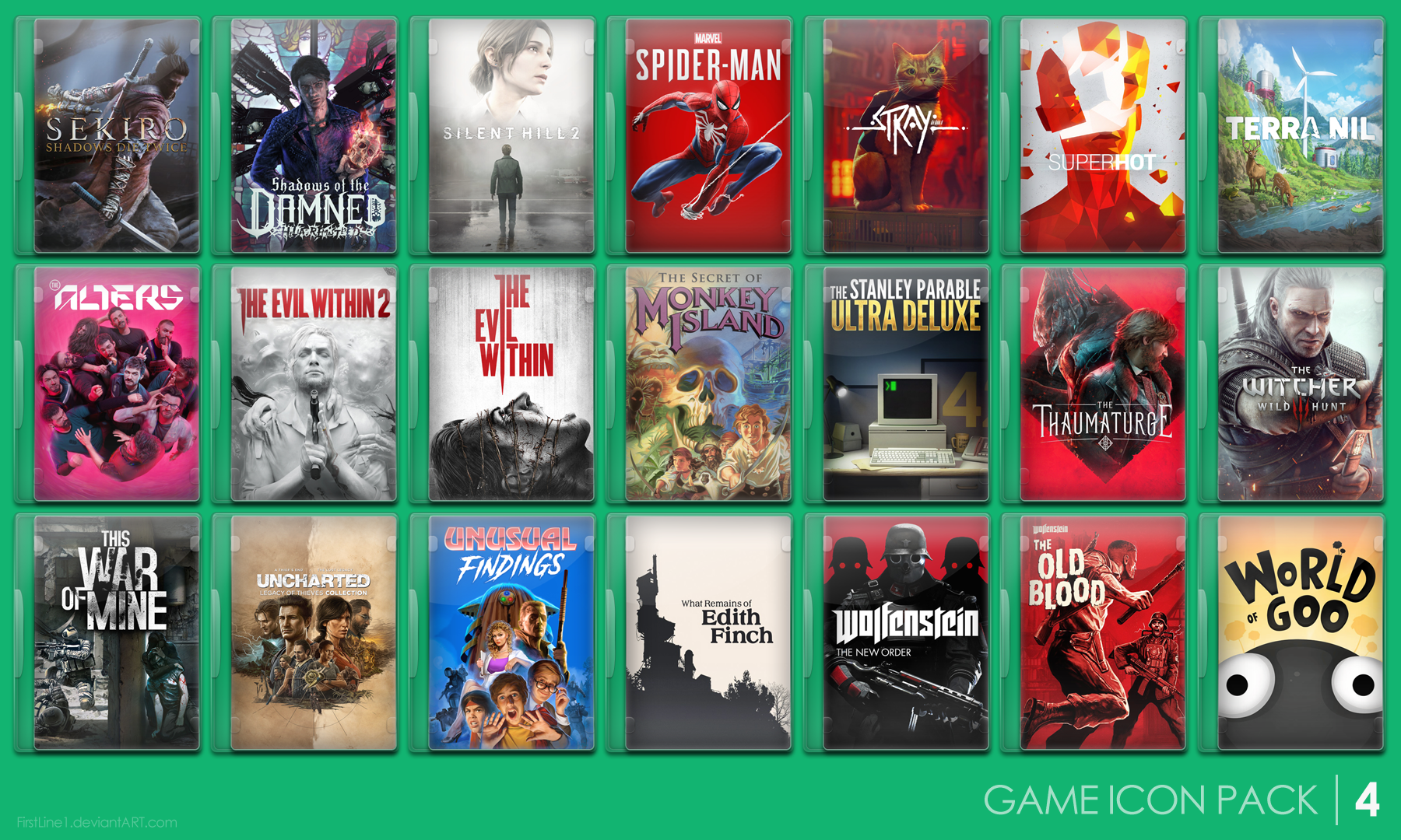Game Icon Pack 4 by FirstLine1 on DeviantArt