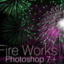 Fire works Brushes for PS 7+