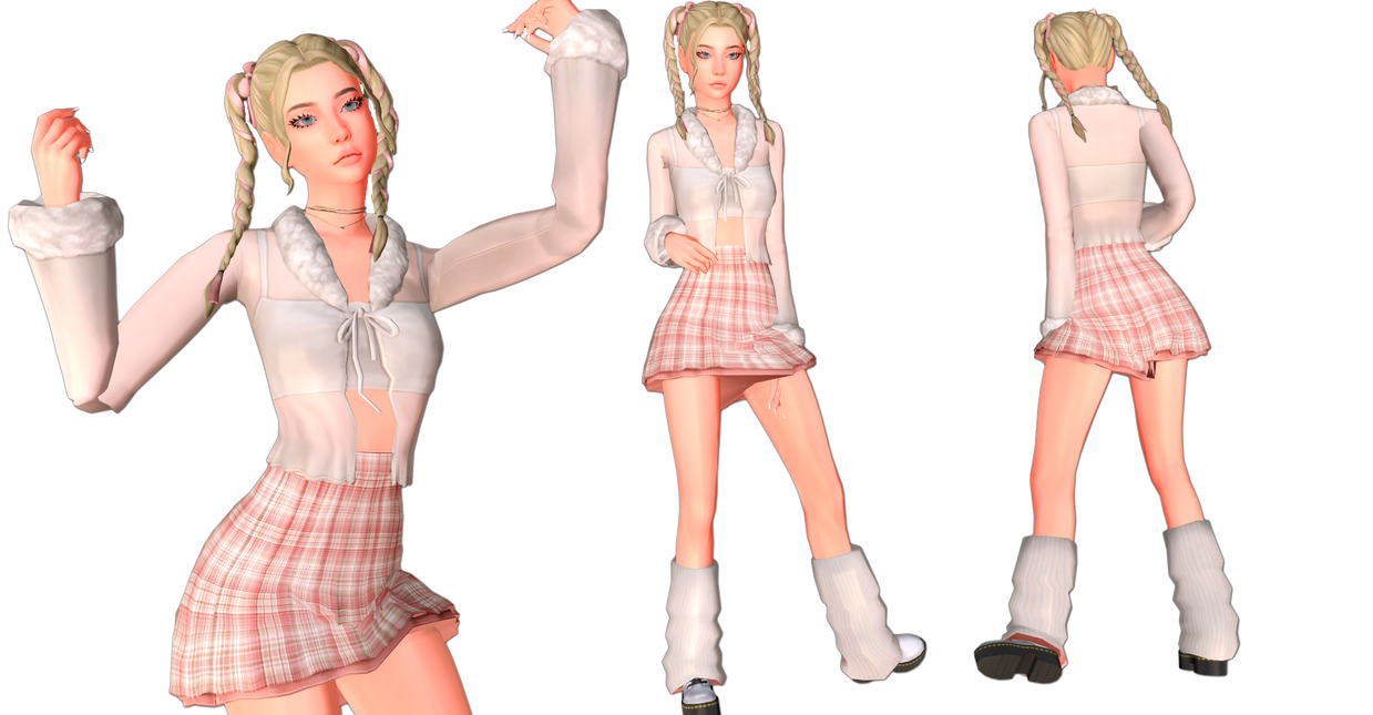 Ivy Model by simscastt on DeviantArt