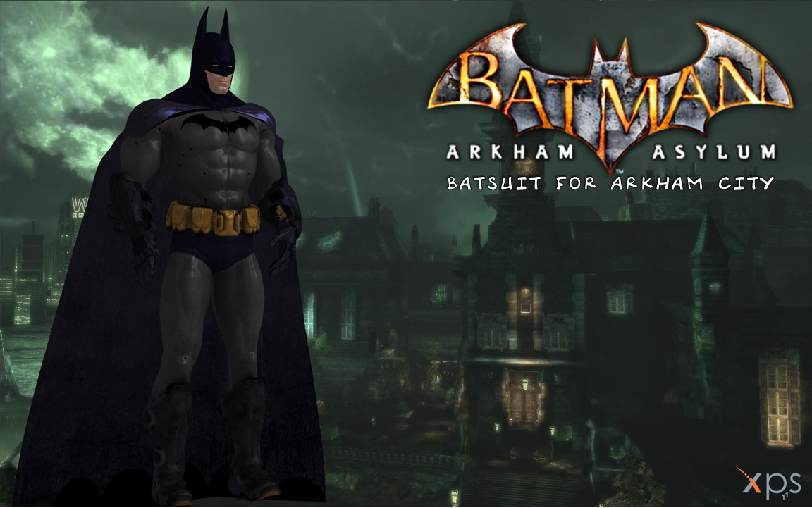 XNALara - BAC - Arkham Asylum Batsuit by DerpstonPDerp on DeviantArt