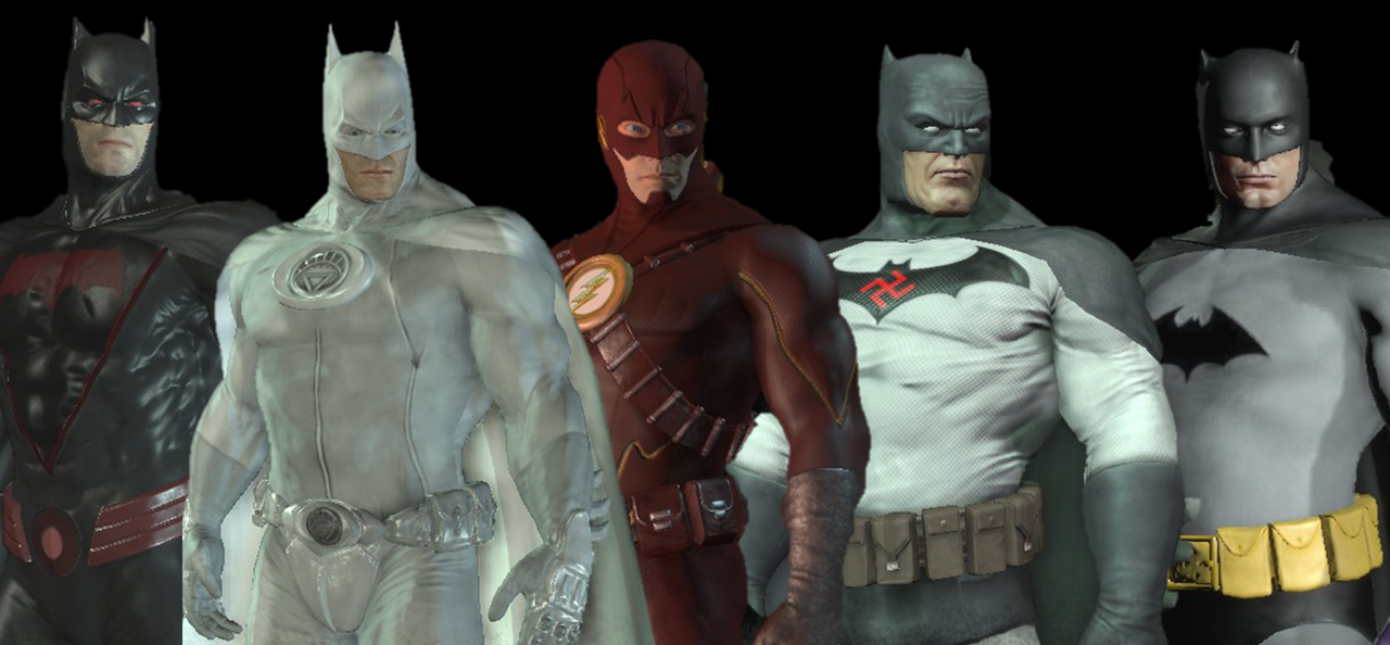 Batman: Arkham City - Old Unreleased Mods by DerpstonPDerp on