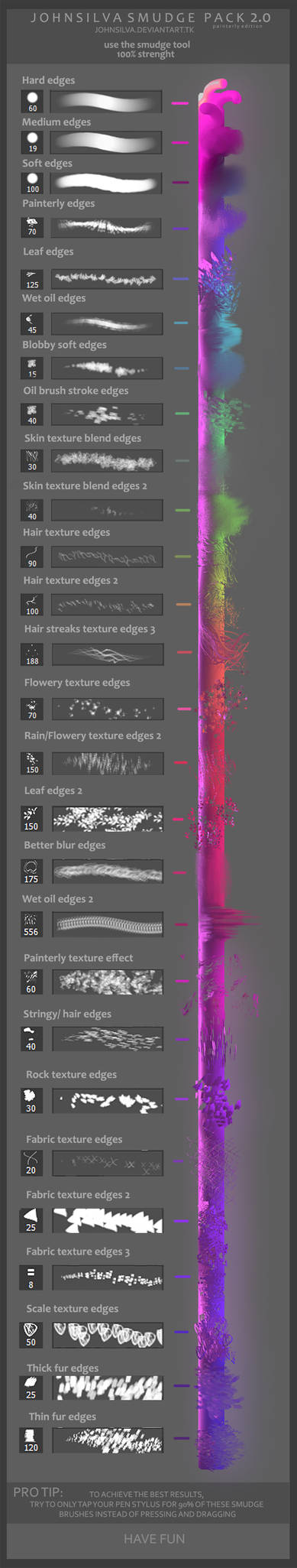 John Silva Smudge Pack 2.0 (Painterly Edition)