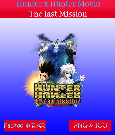 Hunter X Hunter The Last Mission Anime Icon By Azmi Bugs On Deviantart
