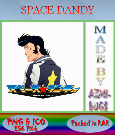 Space Dandy - Anime icon by azmi-bugs on DeviantArt