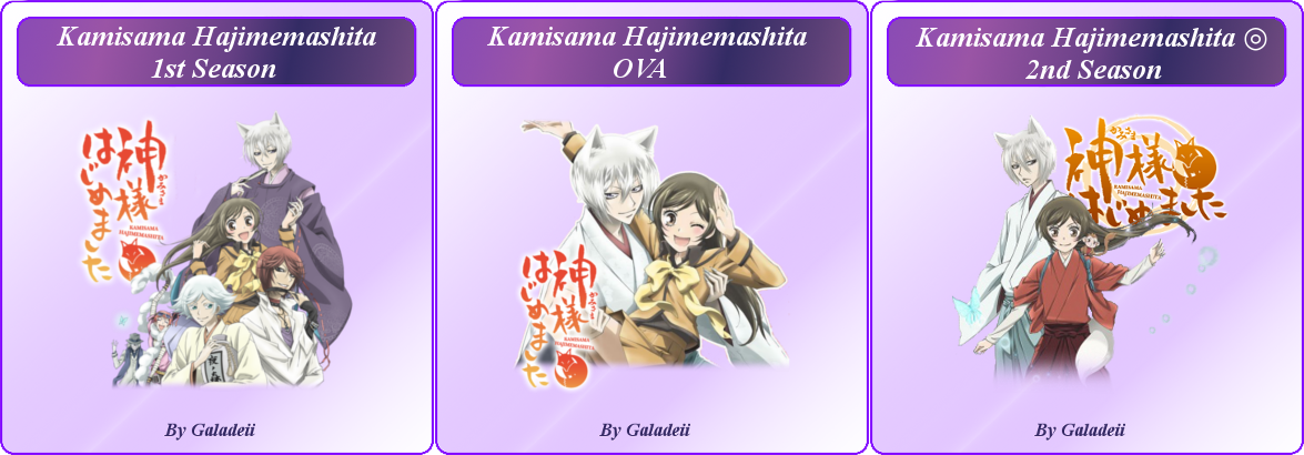Kamisama Hajimemashita icons pack by Galadeii on DeviantArt
