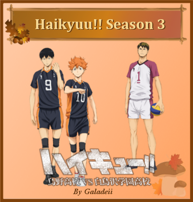 Haikyuu!! Karasuno Koukou vs. Shiratorizawa Gakuen Koukou 