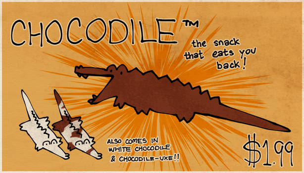[GIF] Chocodile: The Snack that Eats You Back!