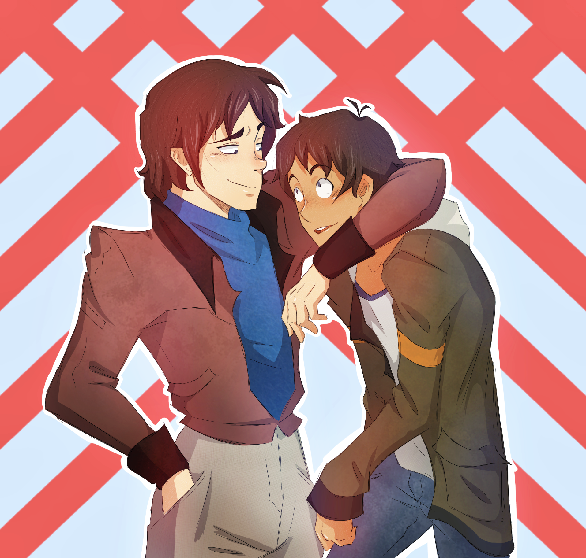 Isamu and Lance (Voltron) by CocoDango on DeviantArt