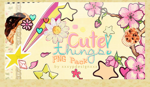 Cute Things -PNG Pack-