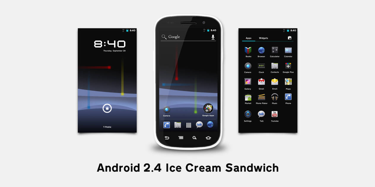 Android 2.4 Ice Cream Sandwich