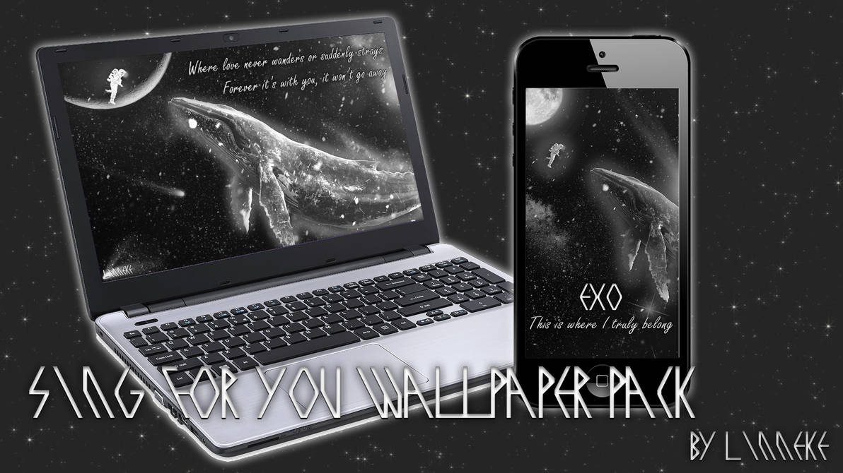 Laptop exo desktop wallpaper hd,exo sing for you wallpaper pack by