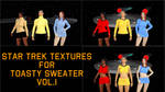 Star Trek Textures for Toasty Sweater Vol. I by AntonioCC