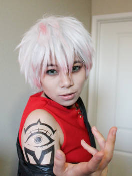 Unknown Saeran Mystic Messenger cosplay +tattoo DL