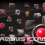 Azenis Red Icons