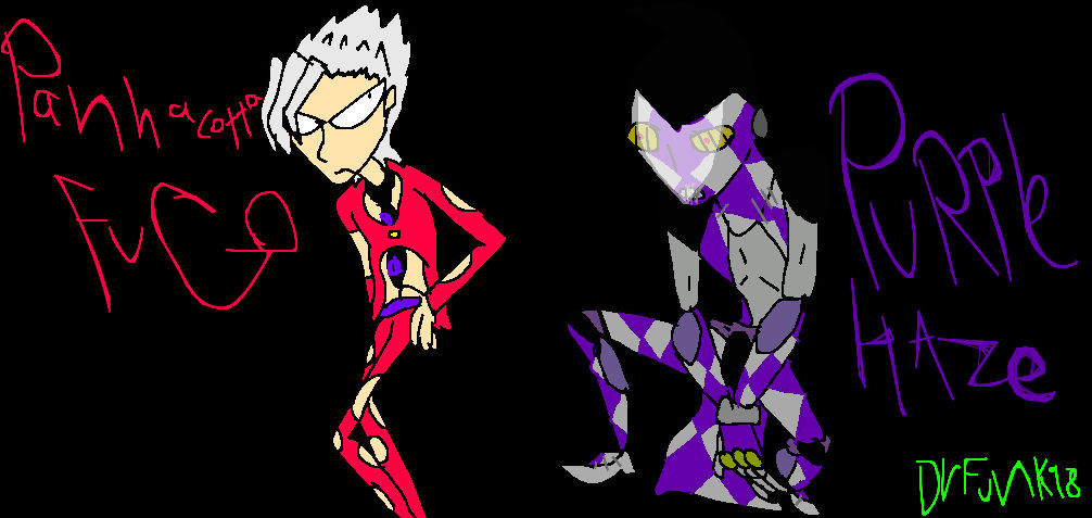 pannacotta fugo and purple haze by drfunk98 on DeviantArt