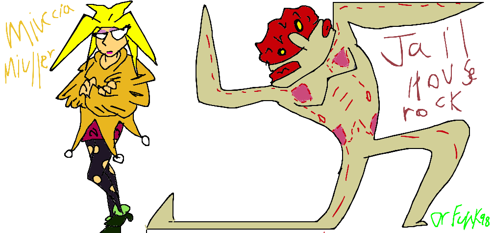 Miuccia Miuller And Jail House Rock By Drfunk98 On Deviantart