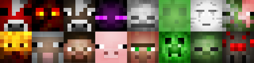 Minecraft icons 64X64