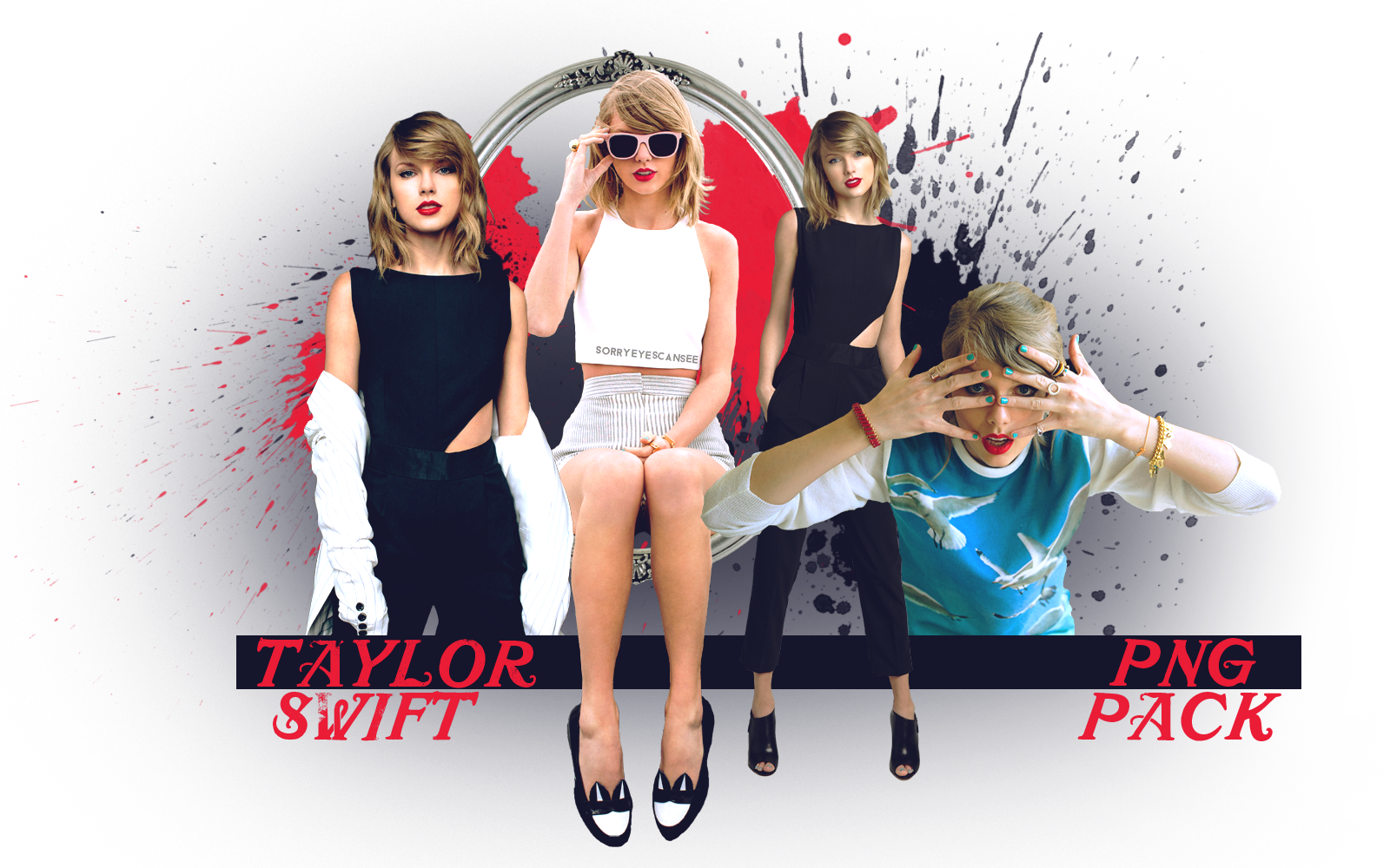Taylor Swift PNG Pack (4) by sailorjessi on DeviantArt