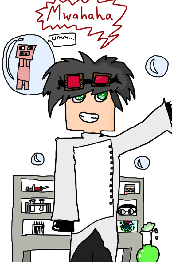 Minecraft Mad Scientist by zootbug on DeviantArt