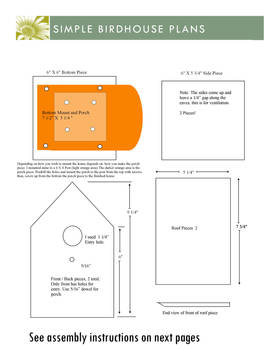 Birdhouse Plans