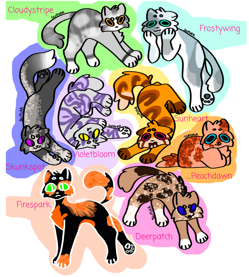 Warrior Cat Adopts (OTA) OPEN by Handsomechihuahua910 on DeviantArt
