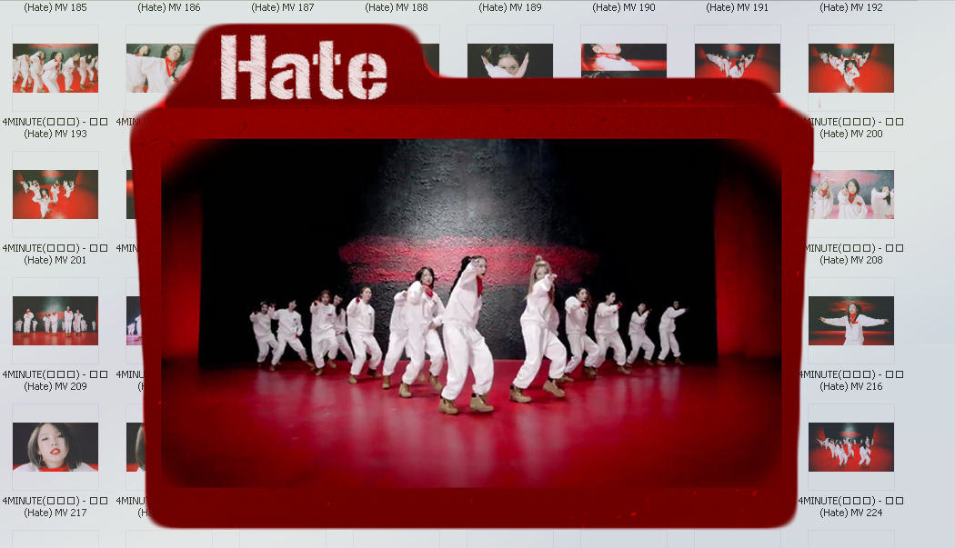 (SCREENCAPS) 4MINUTE- Hate by harie1371 on DeviantArt