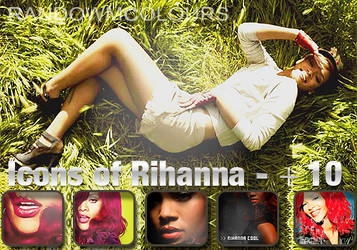 Icons of Rihanna.