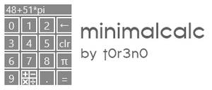 MinimalCalc 1.0