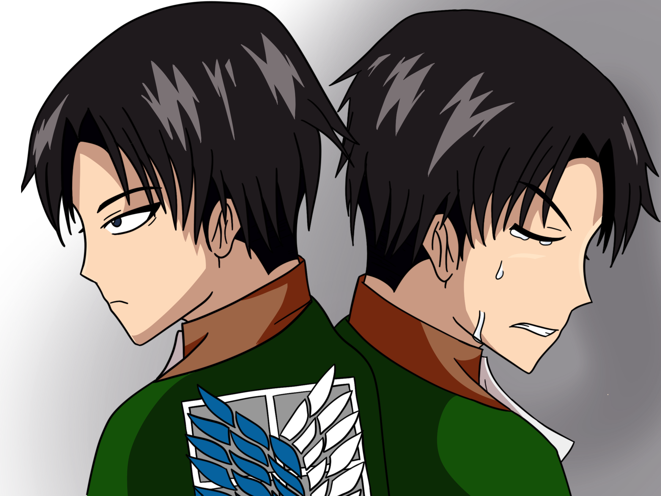 Levi Ackerman by DarkAngelBoy64 on DeviantArt