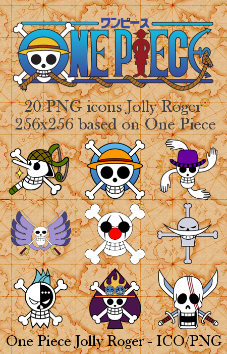 One Piece PNG icone Jolly Roger