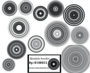 Mandala Brush Set Of 12