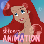 Colored Animation-Ariel