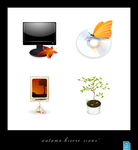 Autumn Breeze Icons