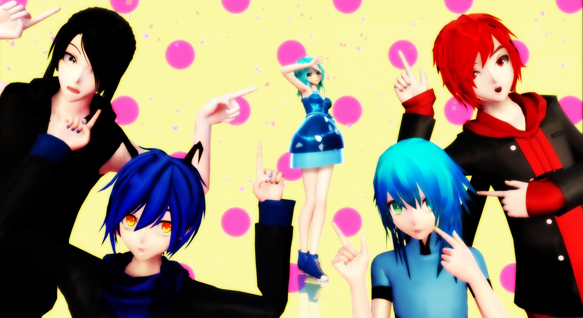 MMD Where Them Girls At POSE DL by NanamiHaruko on DeviantArt