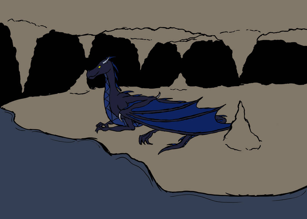 Cave Dragon by InweMeneldur on DeviantArt