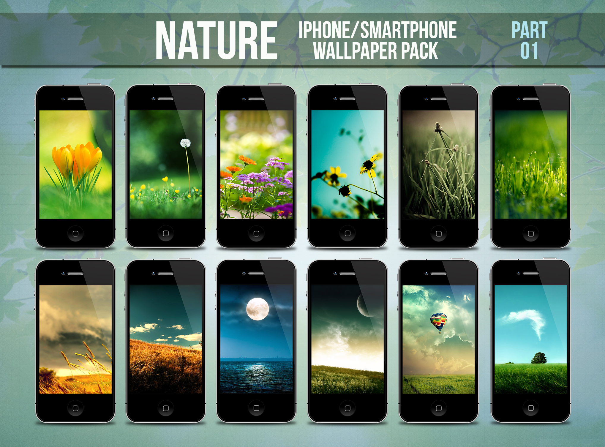 Nature iPhone/Smartphone Wallpaper Pack Part 1 by limav on DeviantArt