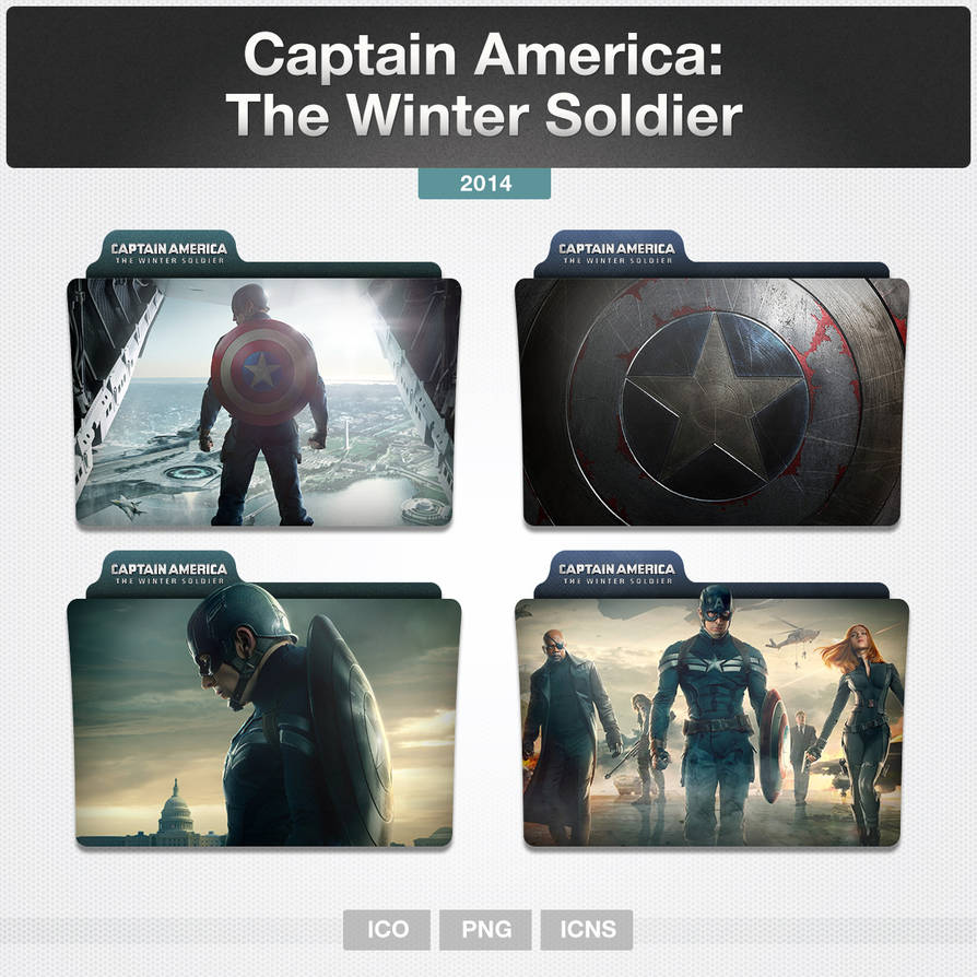 Captain America The Winter Soldier Folder Icon By Limav On