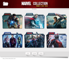 Marvel Collection Folders - Phase 2