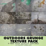 Outdoors Grunge Texture Pack