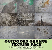 Outdoors Grunge Texture Pack