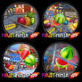 Fruit Ninja VR icon set