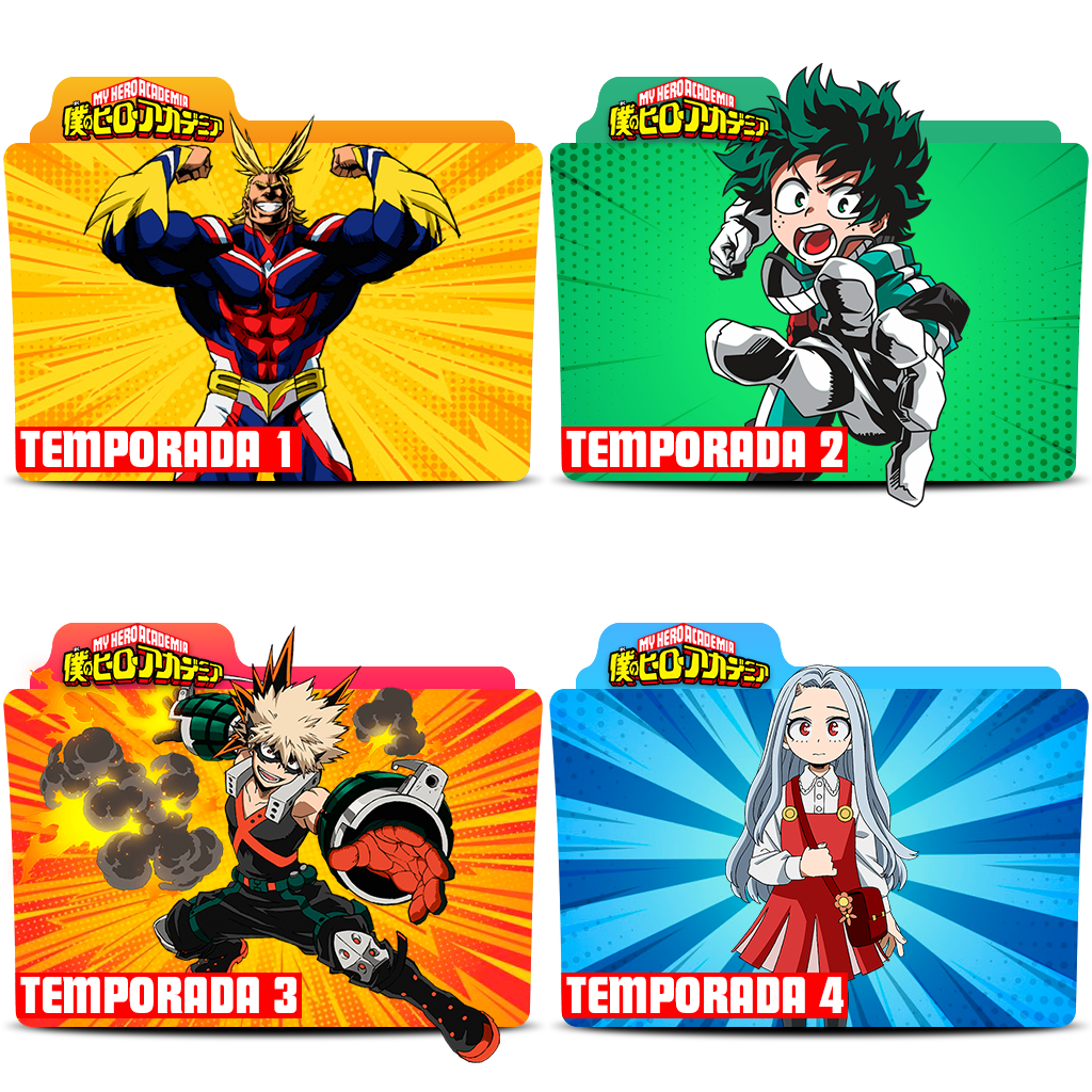 My Hero Academia Folder Icon Season 4 by bodskih on DeviantArt