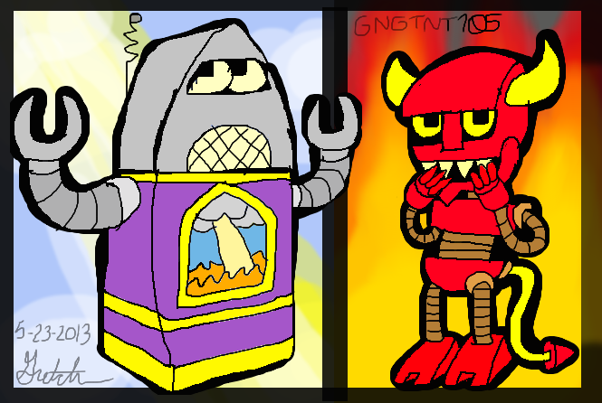 The Saint and the Devil by GNGTNT105 on DeviantArt
