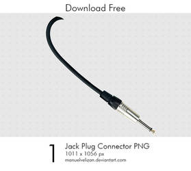 Jack Plug Connector PNG